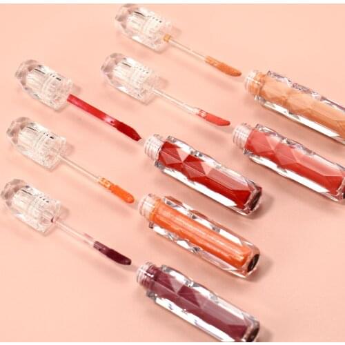 Private Label Plumper Lip Gloss Clear Tubes Glitter Lipgloss cosmetics bulk Lip gloss base vegan wholesale lipgloss