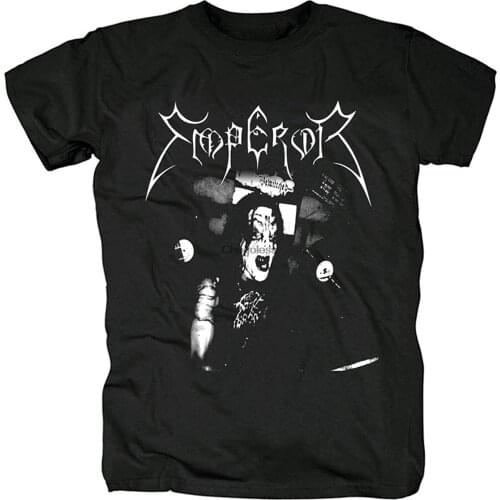 Mens TShirt Short Sleeve Shirt Emperor Rock Tee Women Hiphop Shirts