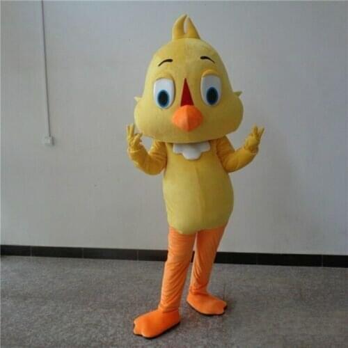 Fursuit Rooster Mascot Costume Short Plush Cosplay Party Game Dress-up Halloween Outfits Adults Apparel Cartoon Birthday Clothes