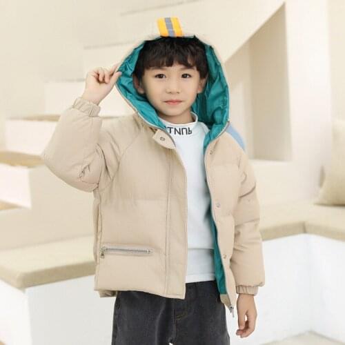 Boys new fashion jacket New arrival 3-8Years black blue khaki Fashionable comfortable jacket / Winter Jacket