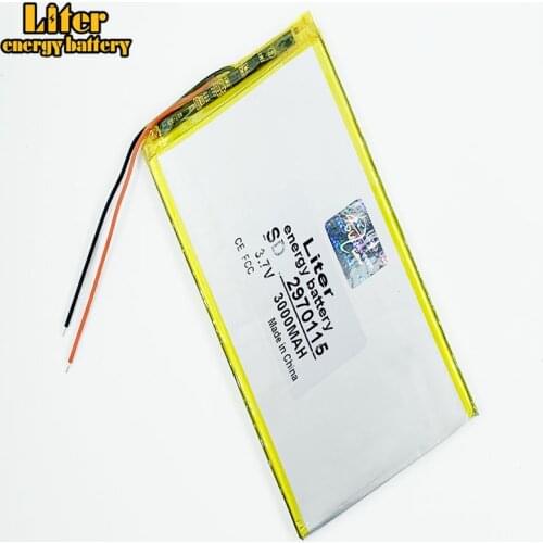 Liter energy battery 2970115 3.7V 3000MAH tablet battery brand tablet general polymer lithium battery