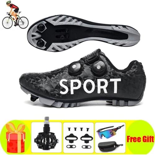 New Mtb Cycling Shoes Unisex SPD Non-slip Mountain Bike Sports Women Outdoor Training Chaussure Homme