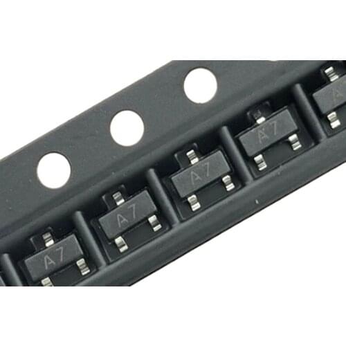 100pcs/lot BAV99 A7 A7W SOT-23 0.2A/70V SOT23 SOT SMD new and original IC Chipset