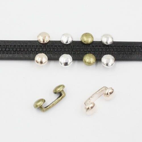 Fit:10*2mm Metal Slider for Bracelet Necklace Cord Beads watch Chain Beads DIY Accessory 20pcs/lot K05180