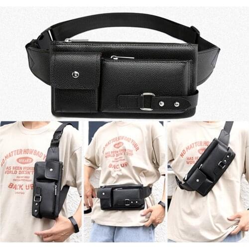 Waist Messenger Bag Multifunctional Casual Bag Portable Shoulder Bag For Travel Motorcycle PR Sale