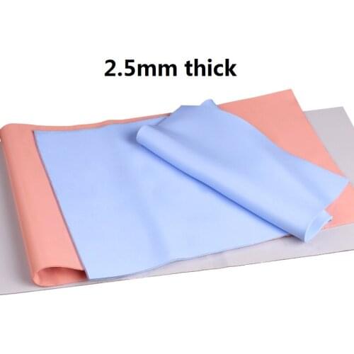 2.5mm Heat-conducting silica gel sheet CPU video memory Heat dissipating silicone grease pad graphics card Thermal Cooling paste