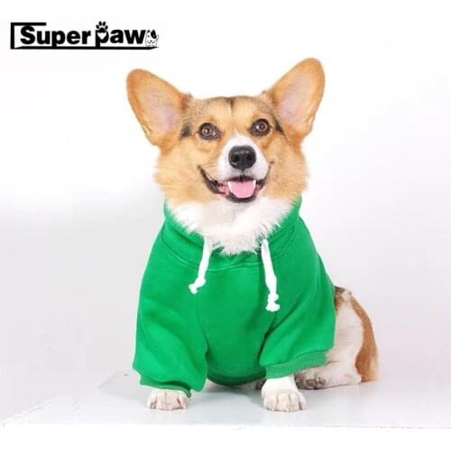 Pet Dog Frog Cosplay Hoodie Corgi Winter Warm Coat Jacket Clothes for Small Medium Dogs French Bulldog Pug Sweater Costume KLC26