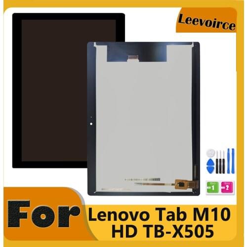 LCD For Lenovo Tab M10 TB-X505 TB-X505F TB-X505L TB-X505X Display Touch Screen Digitizer Assembly Replacement 10.1'' Inch Tested