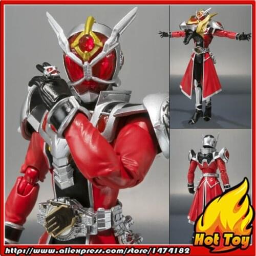 100% Original BANDAI Tamashii Nations S.H.Figuarts (SHF) Action Figure - Wizard Flame Dragon from "Kamen Rider Wizard"
