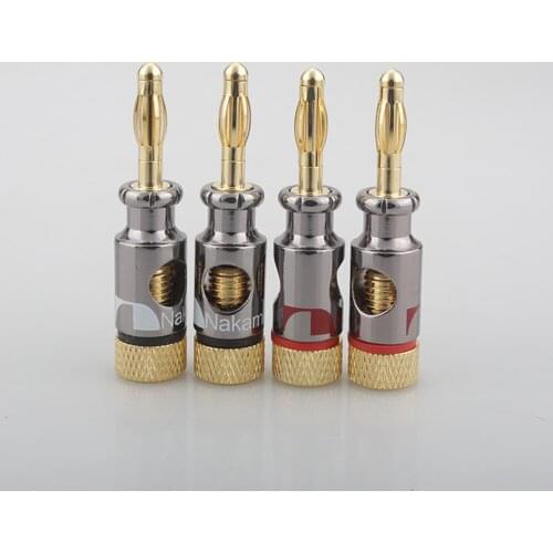 12Pieces Nakamichi Banana Plug Wire Cable Connectors AWG 2 Gauge