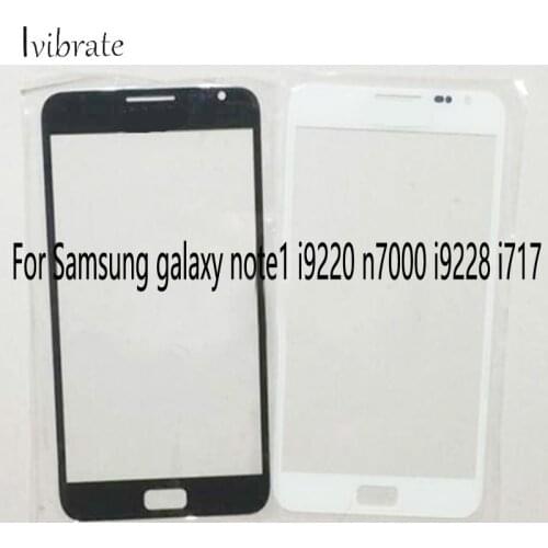2pcs A+Quality For Samsung galaxy note1 note 1 TouchScreen i9220 n7000 Digitizer Touch Screen Glass panel Without Flex Cable