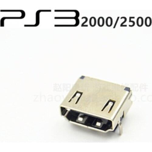 200Pcs Original NEW HDMI-Compitable Socket Connector Port For PS3 CECH-250X/CECH-200X HDMI-Compitable Socket Port