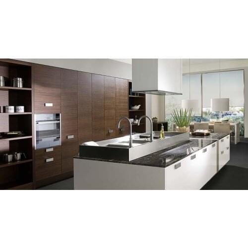 2017 customized solid wood kitchen cabinet /kitchen furniture/kitchen cupboard/blum drawer