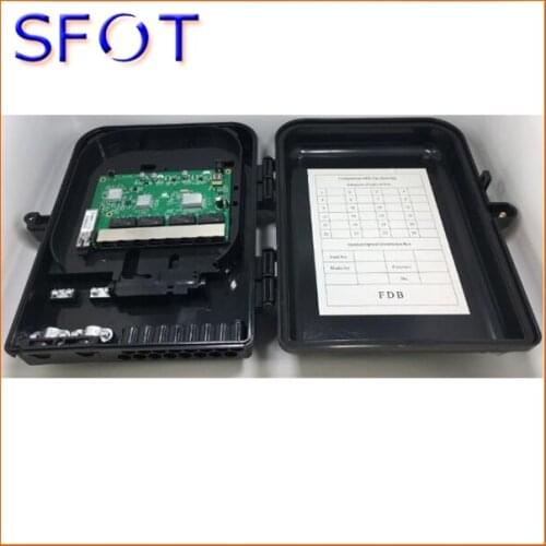 8 ports GE(10/100/1000M) POE reverse EPON ONU board with waterproof box IP65, reverse POE optical network EPON ONU