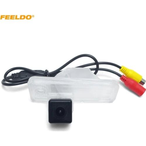 FEELDO Car CCD Backup Rear View Camera For Hyundai New Santafe IX45 Parking Reversing Camera #5497