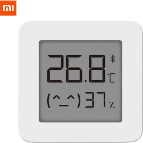 XIAOMI Mijia Bluetooth Thermometer 2 Xiaomi Home LCD Wireless Smart Electric Digital Hygrometer Thermometer Work with Mijia APP