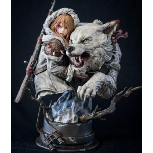 1/6 The Maiden And The Wolves Collection action figure Pure resin Scenes Statue painted figure