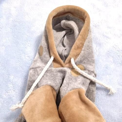 Winter Dog Hoodie Jumpsuit Small Dog Costume Outfit Garment Yorkshire Terrier Pomeranian Bichon Frise Poodle Schnauzer Clothes