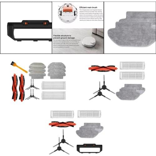 1 Set Robotic Sweeper Vacuum Cleaner Spare Accessories Kit for Xiaomi STYJ02YM
