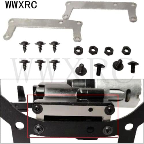 MN Two-speed Gearbox Metal Heightening Bracket Accessories For 1/12 MN D90 D91 D96 D99 D99S RC Car Upgrade Parts