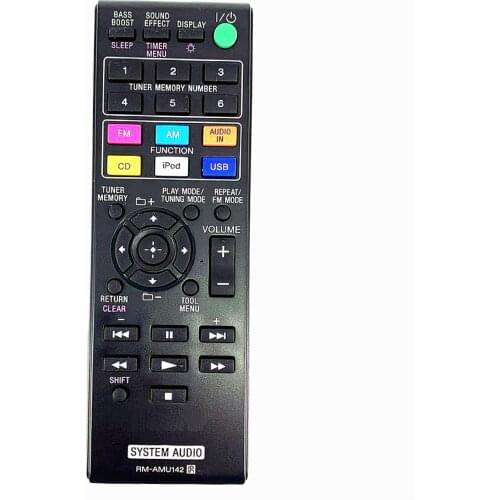 New Original RM-AMU142 Remote Control For SONY RM-AMU142 CD Micro Hi-Fi CMT-50IP Audio System Remote Control RM-AMU144 RM-AMU145