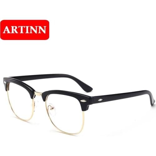 Anti Blue Ray Glasses Anti Blue Light Eyeglasses Optical Eye Spectacle UV Blocking Gaming Filter Eyewear Rivet Computer Glasses