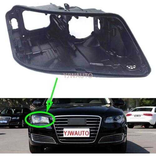 Headlight Base For Audi A8 2011 2012 2013 Headlamp House Car Rear Base Front Auto Headlight Back House