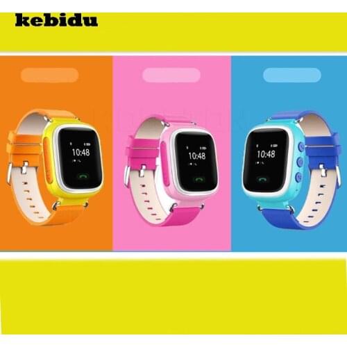 Kebidu New GPS Q60 Smart Watch Wristwatch SOS Call Location Finder Locator Device Tracker for Kids Safe Anti Lost Monitor