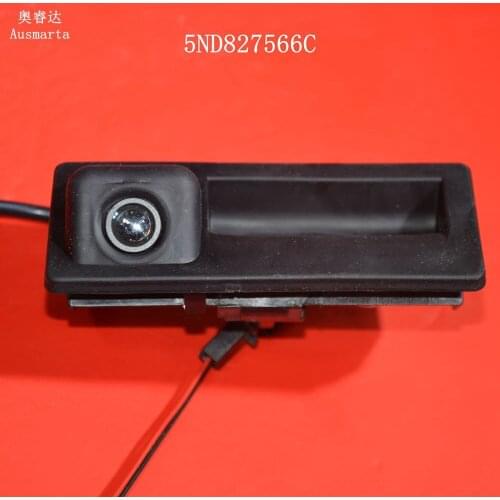 Superior quality 12V Parking RGB Reversing Video Camera For Tiguan A4 A6 Q5 RNS510 RCD510 5ND 827 566 C 5ND827566C