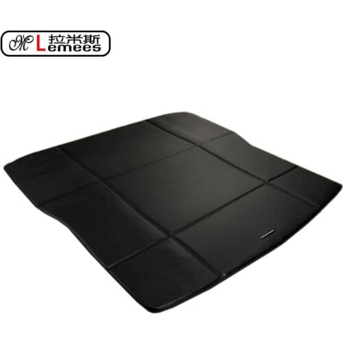 High Quality Special Green No Odor Wateproof Non Slip Pu Leather Car Trunk Mat Case for Q5 A4L A6L A1 A3 A8L Q3 Q7 Car Rugs