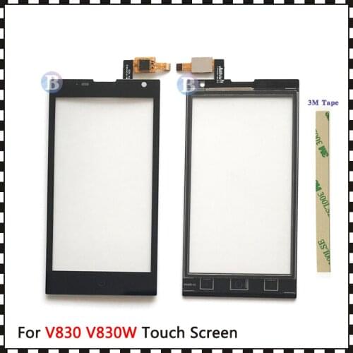 Replacement High Quality 4.5" For ZTE Blade G Lux / Kis 3 Max V830 V830W Touch Screen Digitizer Sensor Outer Glass Lens Panel