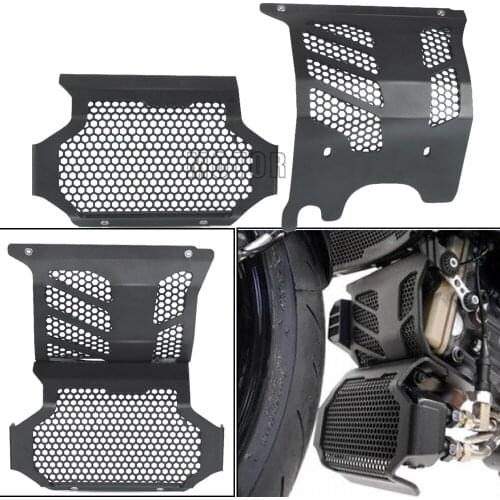 For Ducati Hyperstrada Hypermotard 939 2016 2017 18 Motorcycle 939 Hypermotard SP Cover Oil Cooler Guard Engine Guard Protector