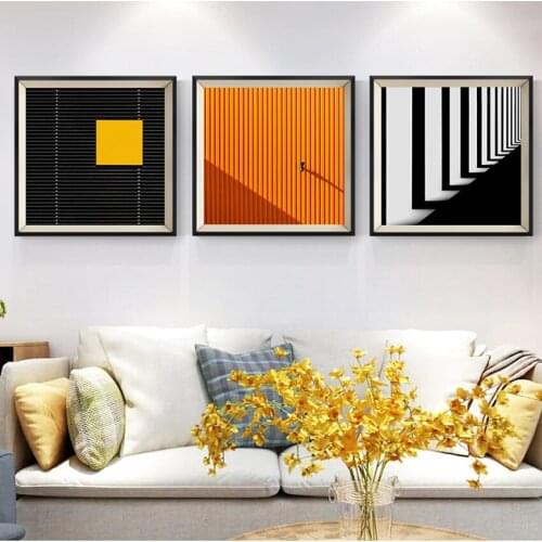 Painting Wall Art Visual Impact s and Painting Modern Buiding Corners Wall Pictures for Living Room Bedroom Aisle Canvas