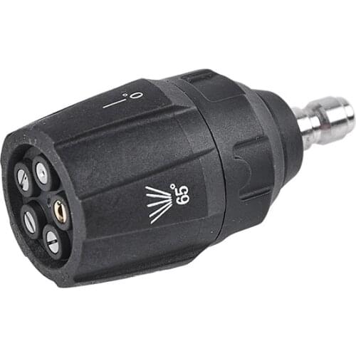 1/4 Quick-plug Universal Nozzle 3600psi High Pressure Multi-angle Five-in-one Nozzle Car Wash Nozzle Adjustable Power Car Washer