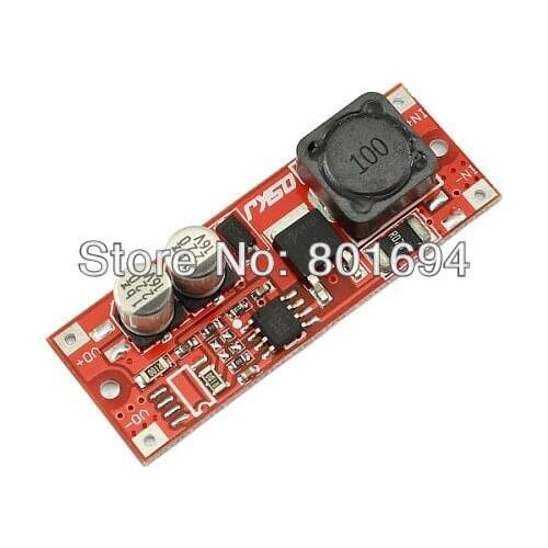 10 Pcs/Lot Mini DC/DC Adjustable Boost Converter Mobile Step-up Power Supply Module 3-12V to 12V 12W