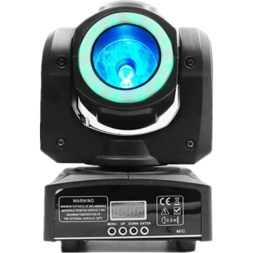 4pcs/lot 60W LED Beam Moving Head Light With RGB LED Light Strip,RGBW Super Beam Effect Stage Lights With Halo, DJ Spot Lighting