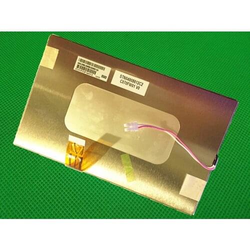 Skylarpu 7 inch TFT LCD screen for C070FW01 V0 C070FW01 V.0 GPS LCD display screen panel (without touch) Free shipping