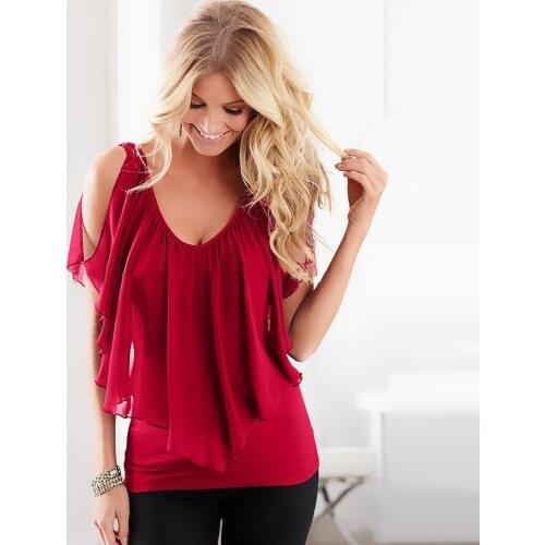 AisiyiFushi Peplum Blouses