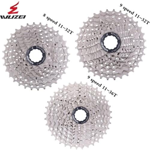 WUZEI Mountain Bike Flywheel 8/9/10/11/12 Speed 25T/28T/36T Gear Speed Cassette Tower Wheel Is Suitable For HG Tower Seat