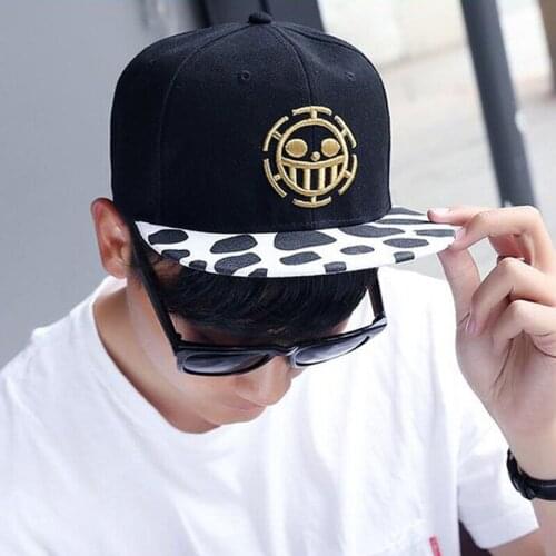 Hip Hop Cap One Piece Embroidered Snapback Baseball Caps Sunhat Cosplay Hats