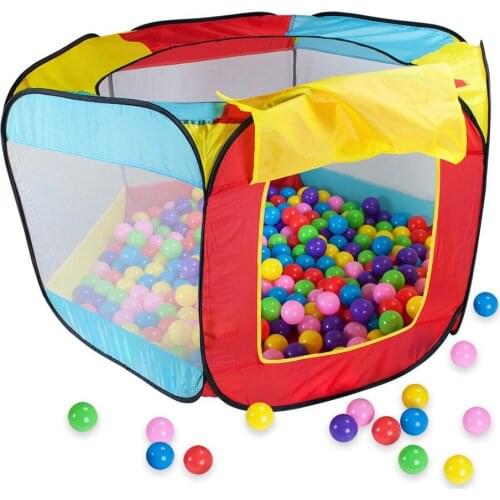 Kids Play House Toy Tent Garden Playhouse Indoor Outdoor Easy Folding Baby Ocean Ball Pool Girl Boy Portable Game Tent Play Hut
