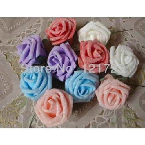 DIY single flower rose design artificial flower for home decoration nature touch