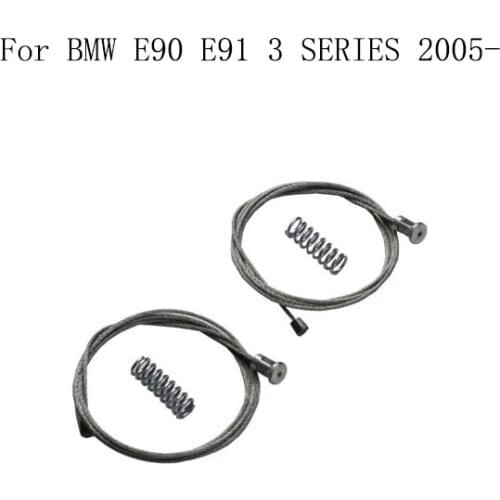 For BMW E90 E91 3 SERIES 2005- Power Electric Car Window Regulator Window Lifter Repair Cable Wire Rear Left Right
