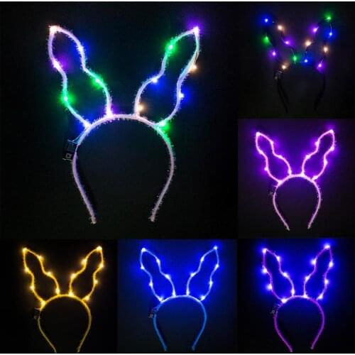 Gourd Shape LED Child Headband Halloween Christmas Party Decor Hair Accessories