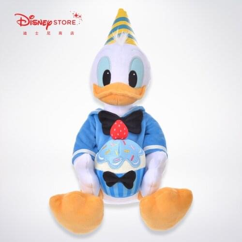 12-22cm Disney Mickey Mouse Minnie Donald Duck Daisy Goofy Pluto Animal Stuffed Plush Toys Doll Birthday Gift for Children