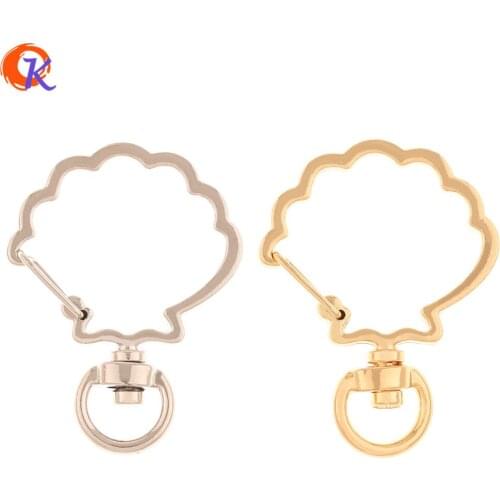 Cordial Design 50pcs 30*40mm Hand Made/DIY Making/Jewelry Accessories/Cloud Shape/Jewelry Findings Component/Key Chain Clasps