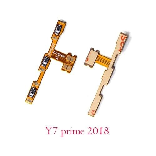 Sidebutton strip Power On/Off Key Volume Up/Down Side Button Flex Cable/sidebutton strip for Y7 prime 2018/Y7 2018