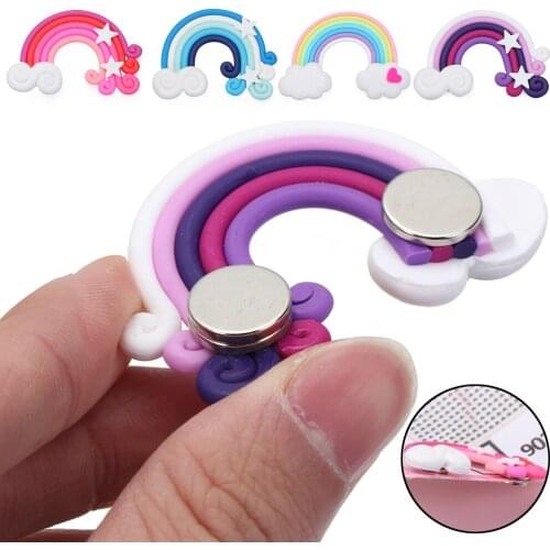 New Style Rainbow Diamond Painting DIY Tools Magnet Cover Minder for Parchment Paper Cover Holder Diamond Painting Accessories