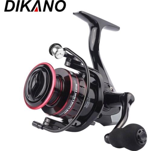 All-metal Fishing Reel with CNC Rocker HK Series 5.2:1 Ultra Smooth Powerful Lightweight for Freshwater
