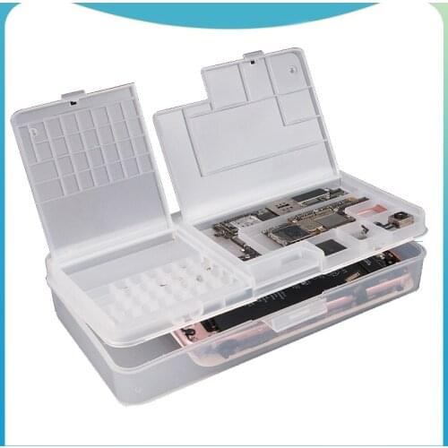 Sunshine Ss-001a Storage Box Multi-function Phone Lcd Screen Motherboard Ic Chips Parts Organizer Phone Repair Storage Box